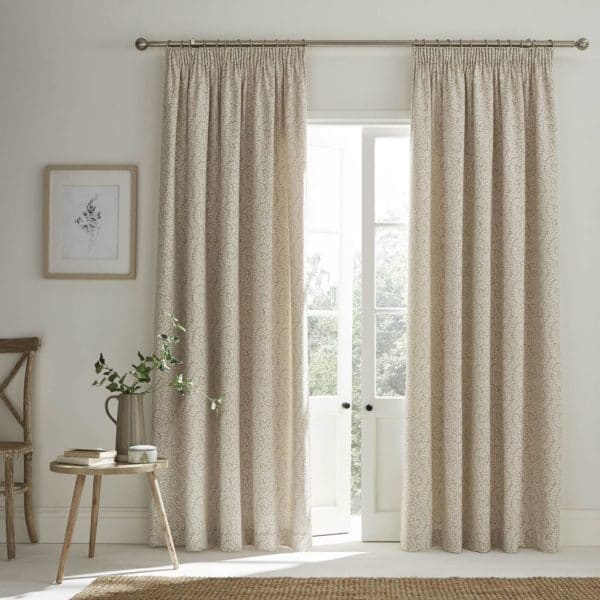 Buckland Lined Pleated Curtains